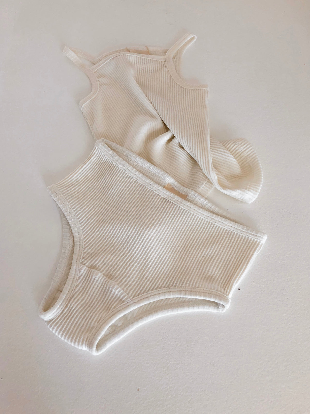 Rib underwear set girl (1y - 6y)